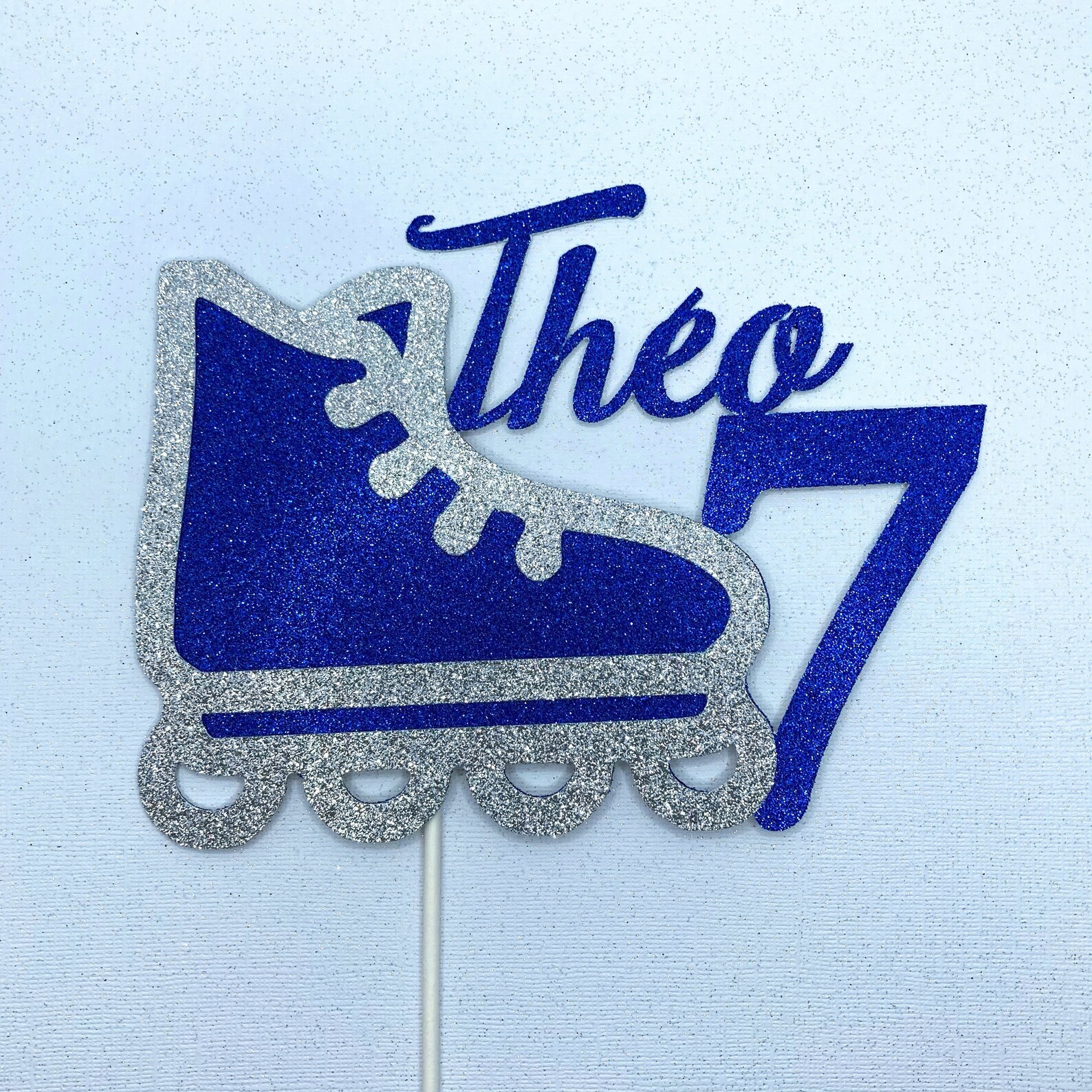 Roller Skate Cake Topper Roller Skate Birthday Cake Topper Etsy