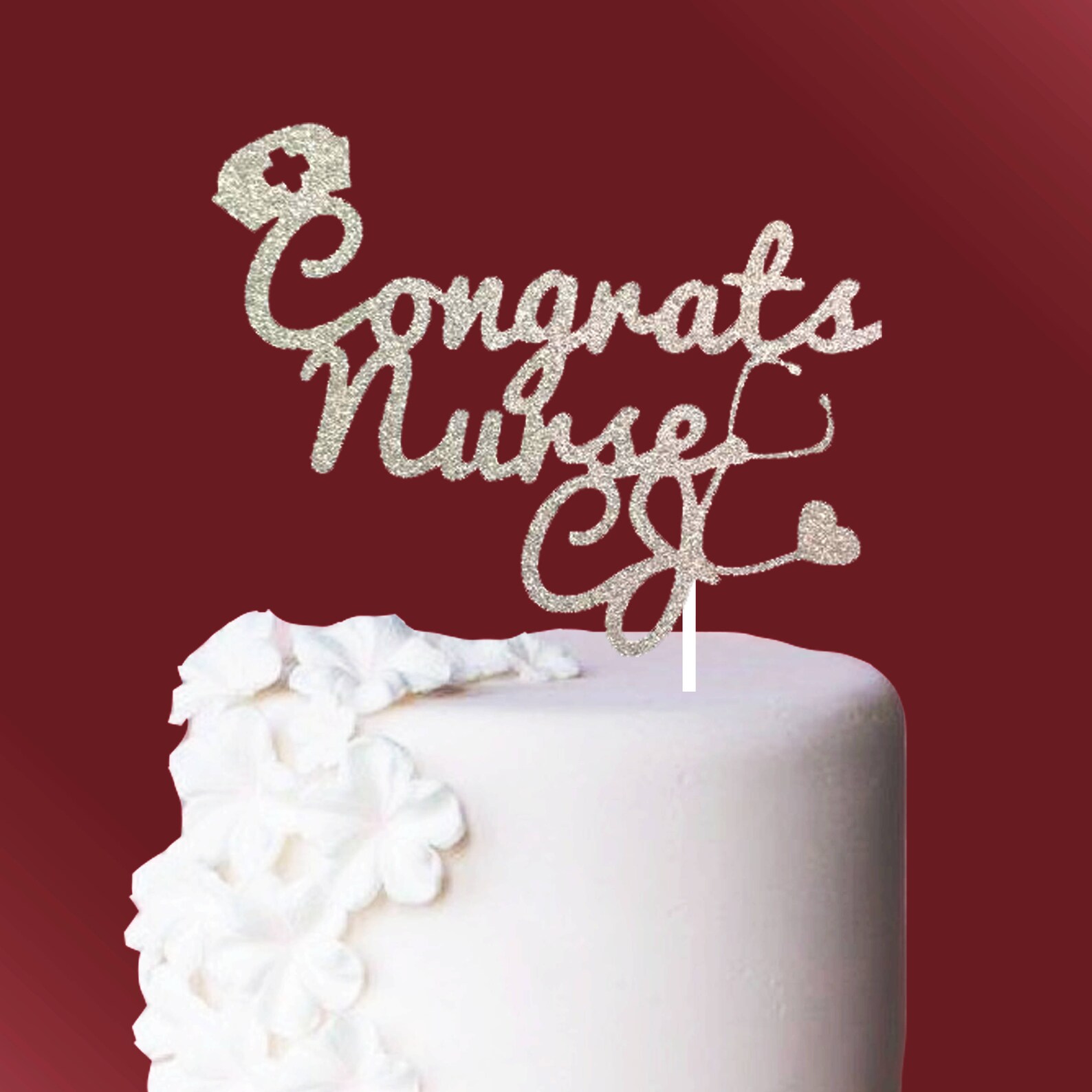 Nurse Graduation Cake Topper Graduation Cake Topper Nurse Etsy