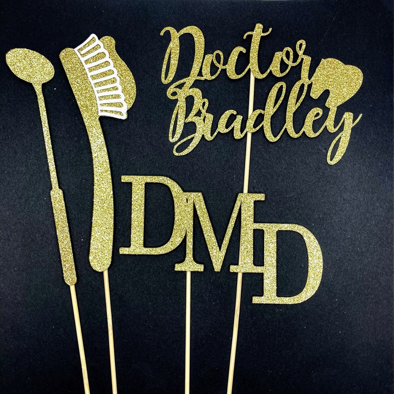 Dentist Dentist Graduation Centerpieces Dental Graduation Etsy