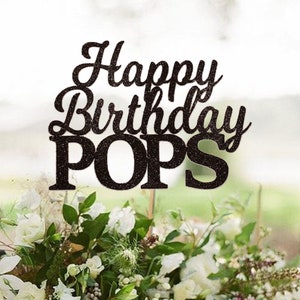Custom Glitter Birthday Centerpiece Sticks: Personalized Party Decor