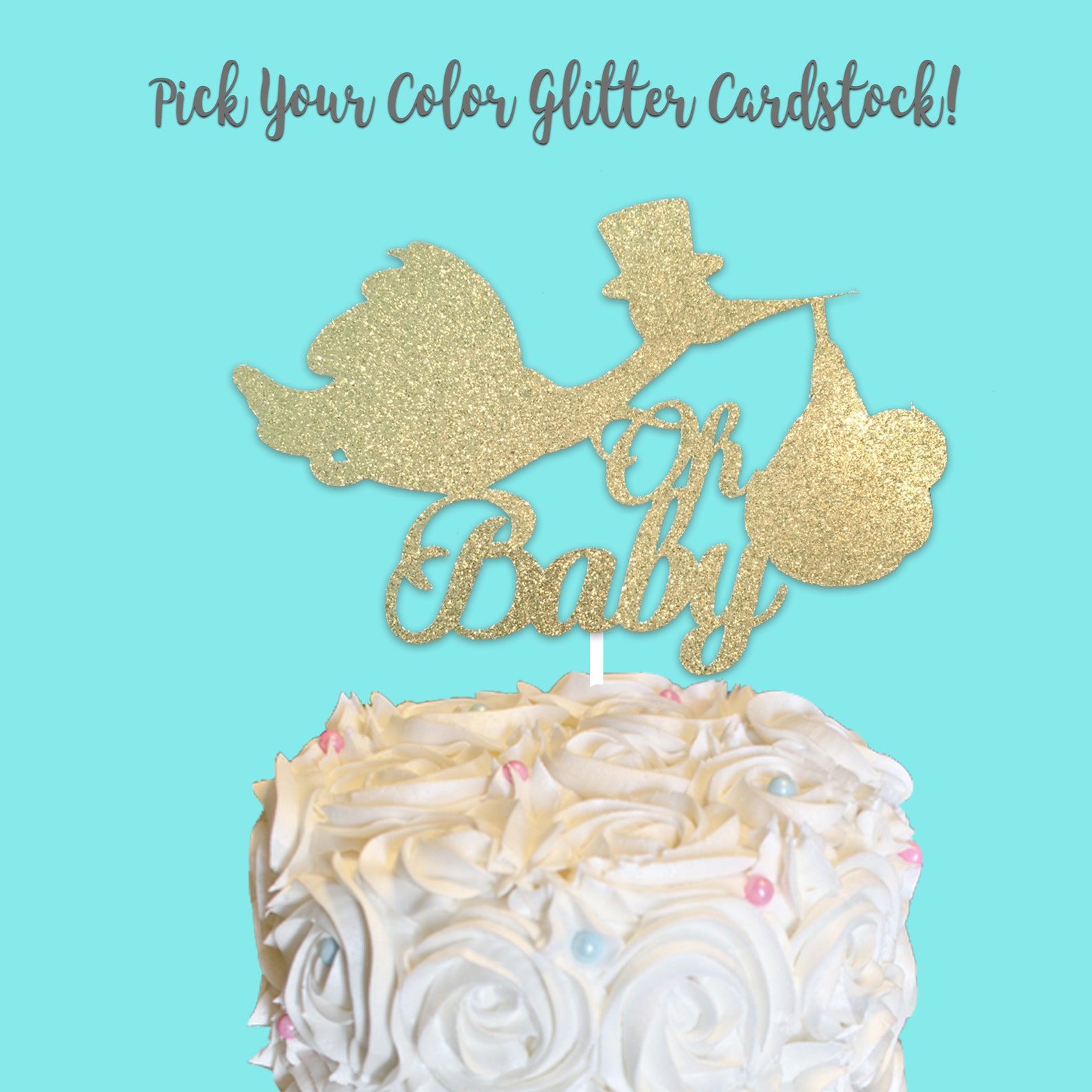 Baby Shower Cake Baby Cake Topper Baby Shower Etsy