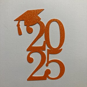 Glitter Grad Tag Centerpiece Sticks: 2026 Graduation Decorations image 7