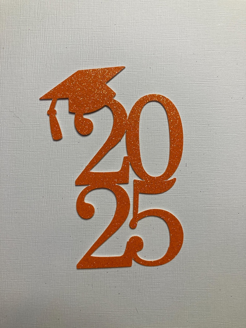 Glitter Grad Tag Centerpiece Sticks: 2026 Graduation Decorations image 7