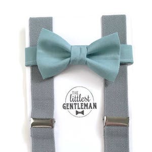 Staubige Rose Fliege Und Hosentrager Set Jungen Blass Etsy