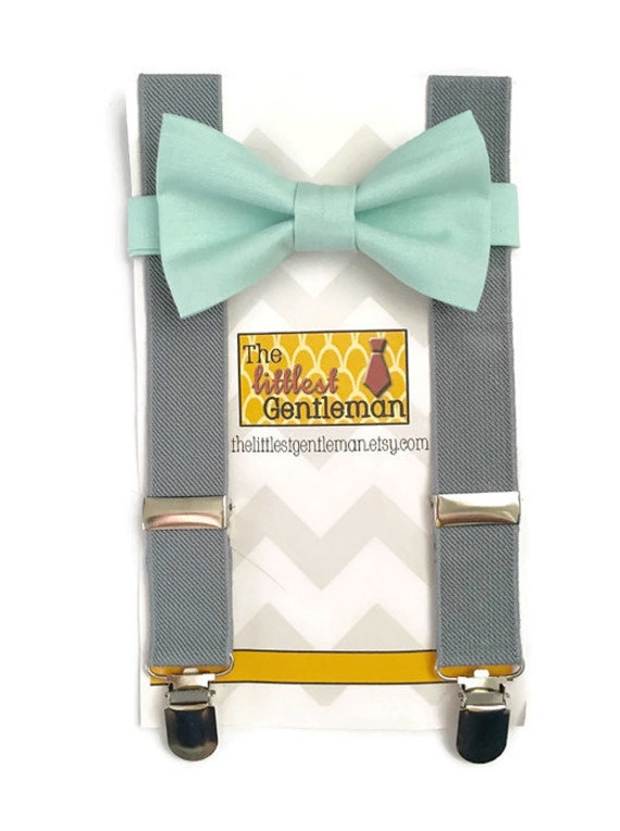 baby boy bow tie and suspenders