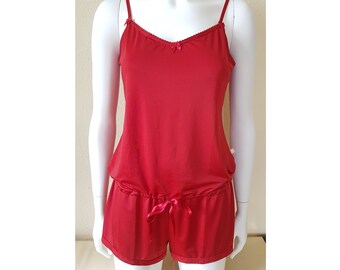 Red Nightie Jumpsuit by TRIUMPH Size L