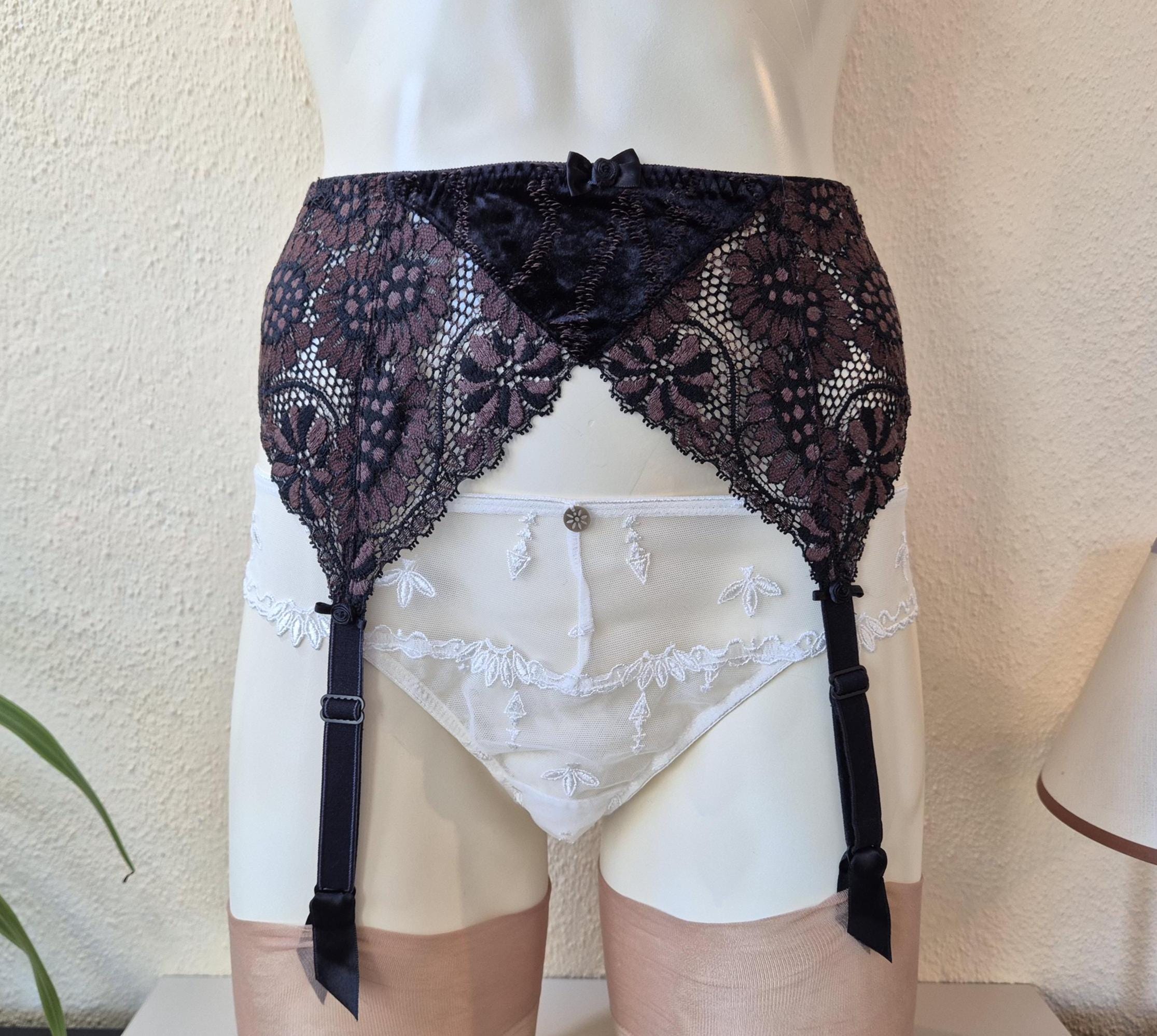 Designer Garter Belt - Etsy