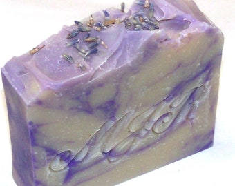 Lavender Goat Milk Soap-PALM FREE Natural & Organic Soap  by MJR Soaps
