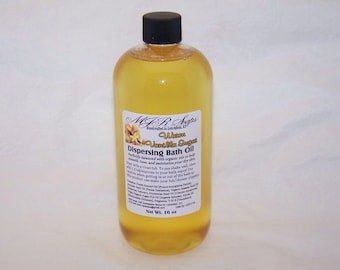 Custom Scented Disbursing Bath Oil 16 oz-NO Hard Oils for a fabulous Spa Bath Experience! by MJR Soaps