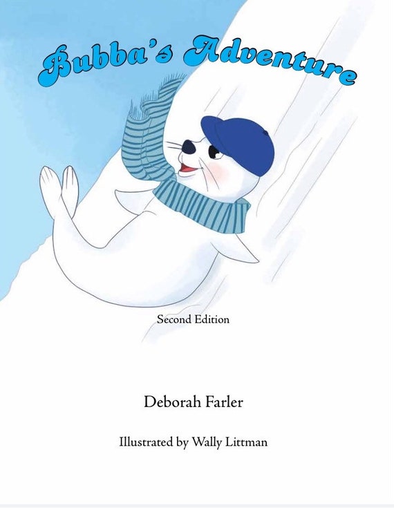 Baby Seal Book Baby Seal Family Book Children's Book Etsy
