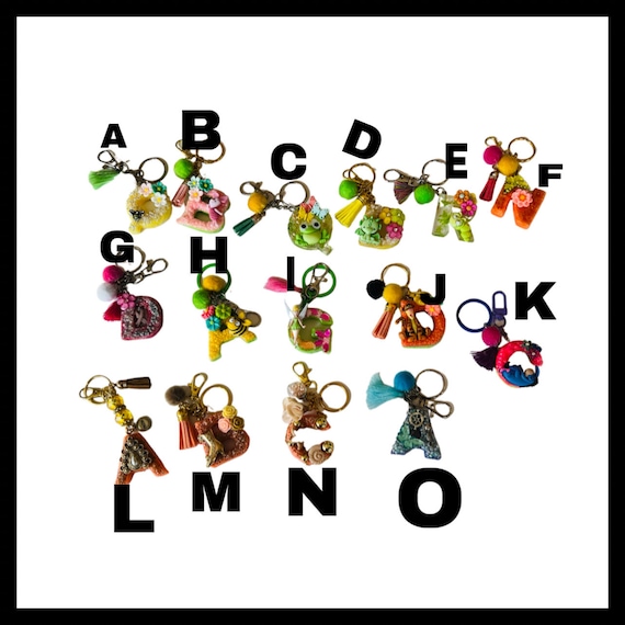 Disney letter keyrings sale