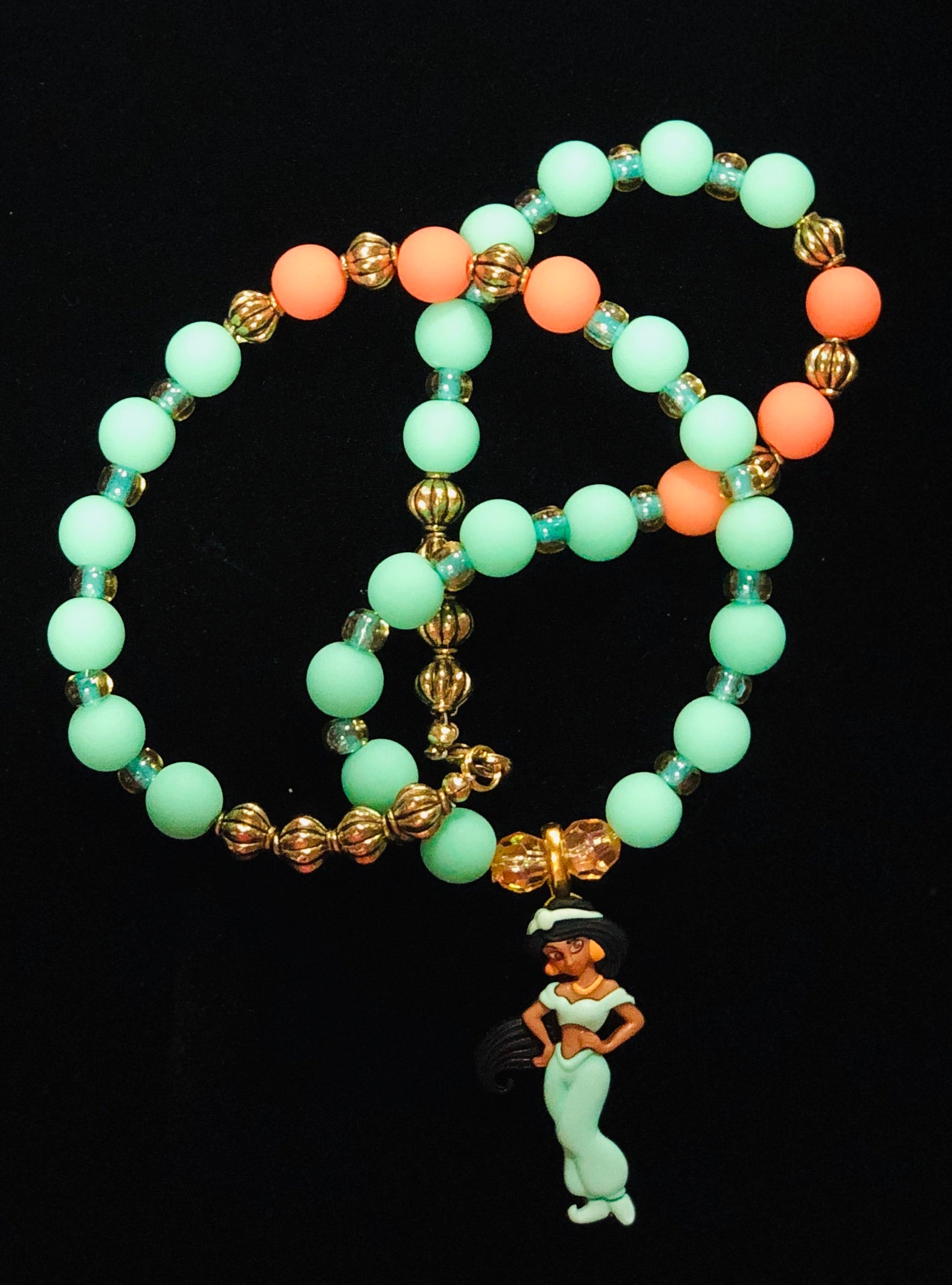 Princess Jasmine Necklace Jasmine Princess Birthday Women Etsy India