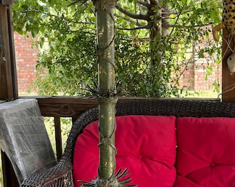 Trellis for plants, cardboard Roll Trellis, handcrafted Trellis, Plant indoor Trellis, handmade Trellis, indoor trellis, Ivy Trellis,