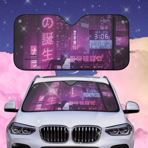 Luxury Driver Classic Pink Matte Universal Car Sun Shield