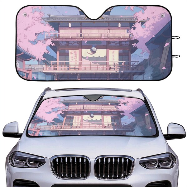 Anime Car Sunshade Etsy
