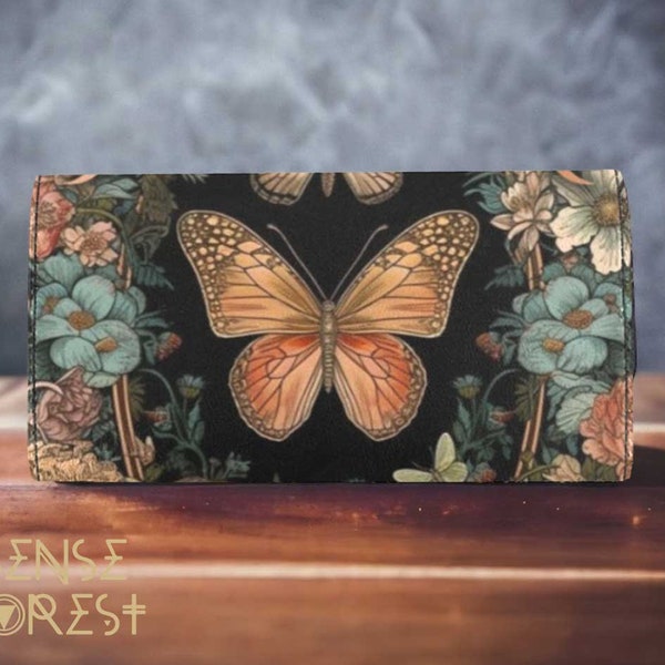 Butterfly Wallet Etsy