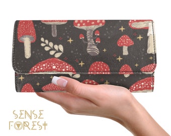 Fashion Womens Coin Purse Tree Hedgehog Mushroom Vintage Pouch Mini Purse Wallets Fashion Womens Coin Purse Tree Hedgehog Mushroom Vintage Pouch Mini Purse Wallets