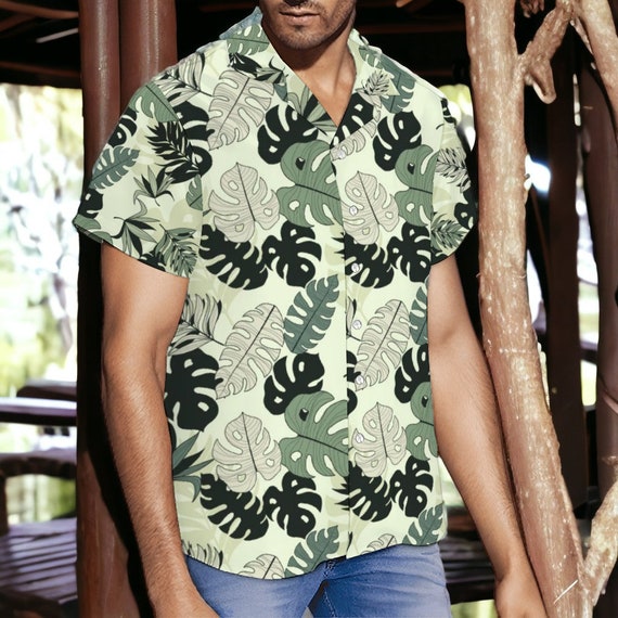 Playera hawaiana hombre shop