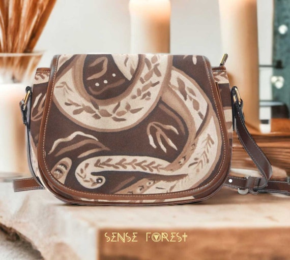 Fern Green Snake Crossbody