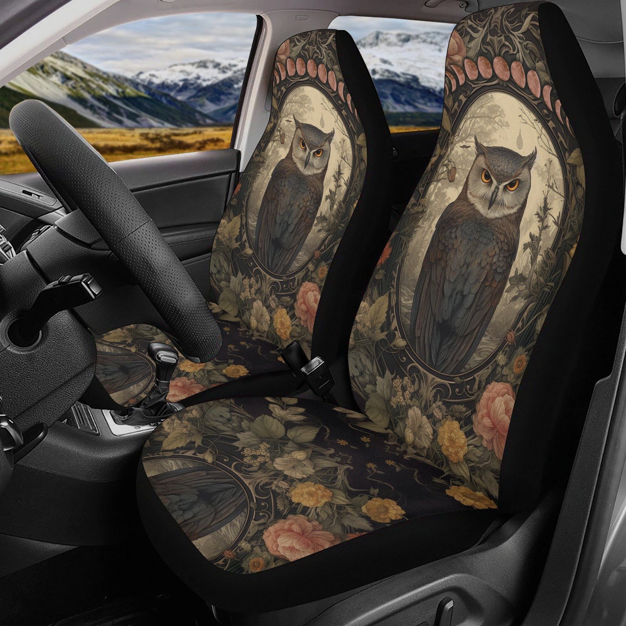 Owl car seat covers discount