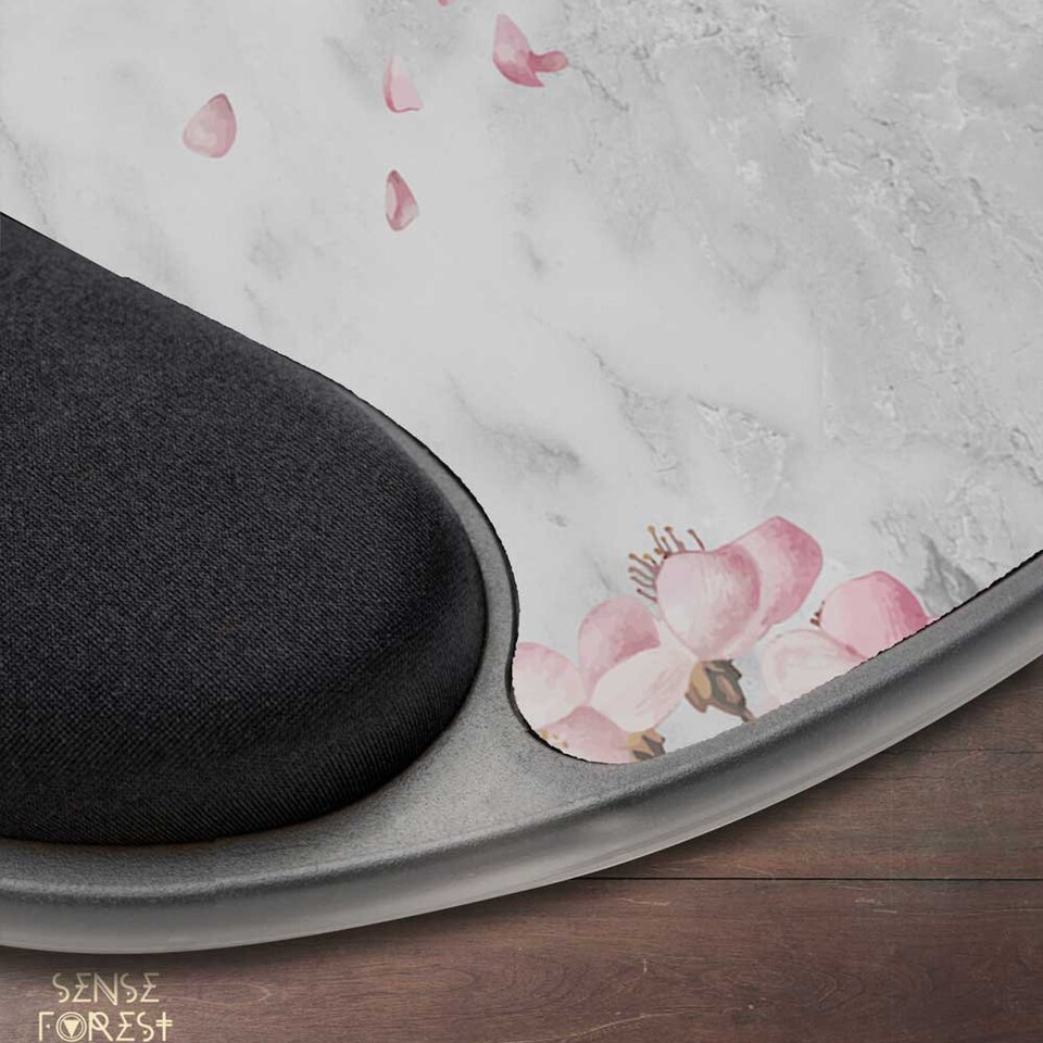 Kawaii Japanese Wrist Rest Mouse Pad sold by AhmeMagdy SKU 22189244