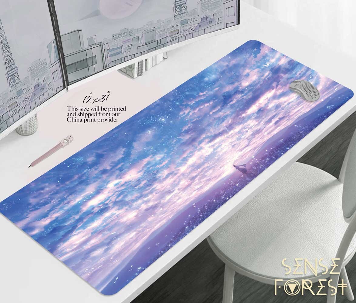 XXL Anime Sky desk mat