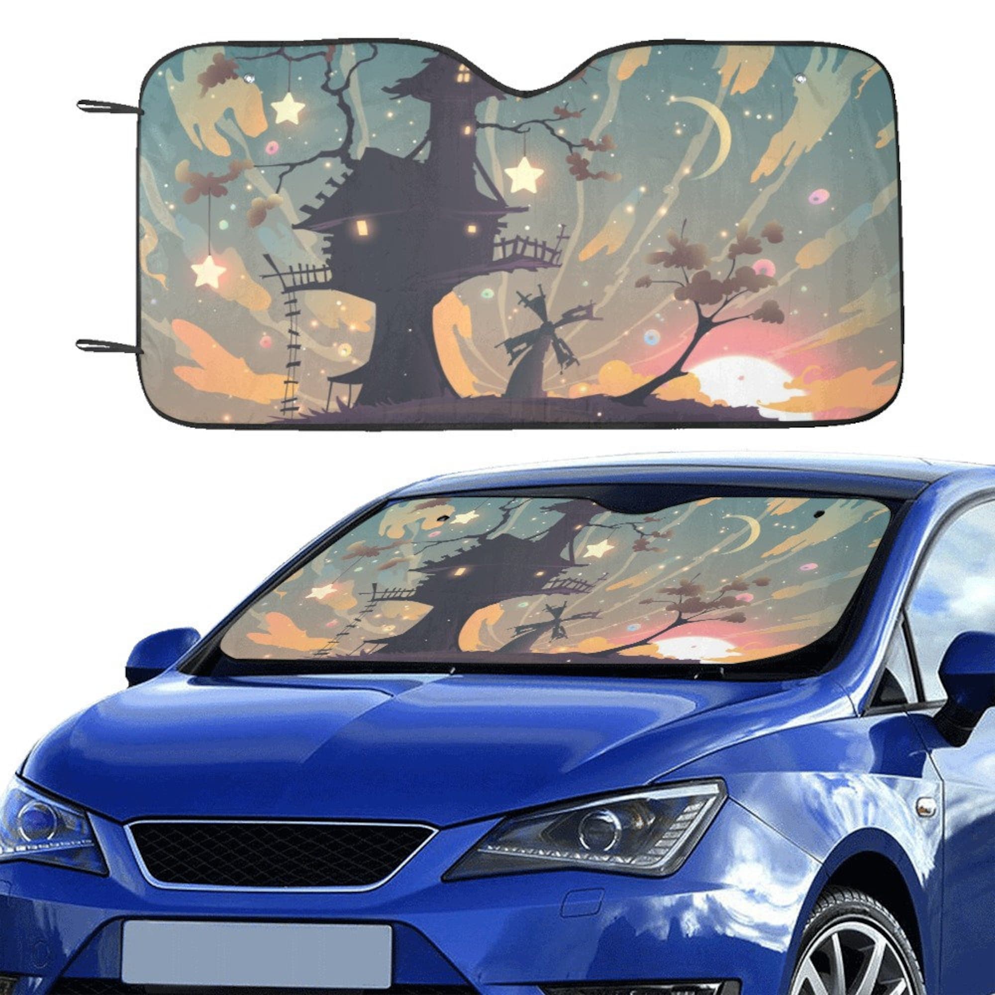 Discover Fantasy Car sunshade for windshield