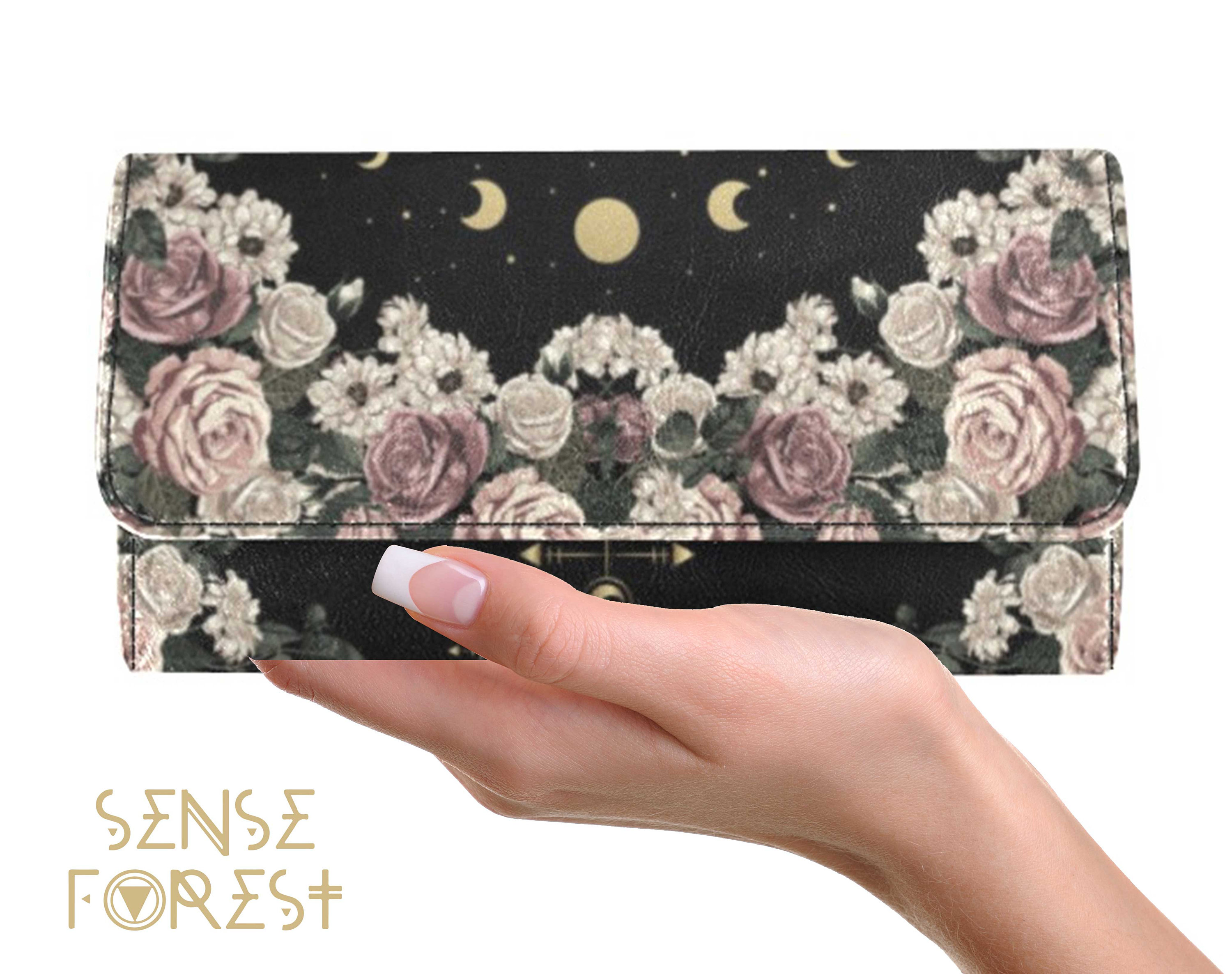 long trifold women's wallet