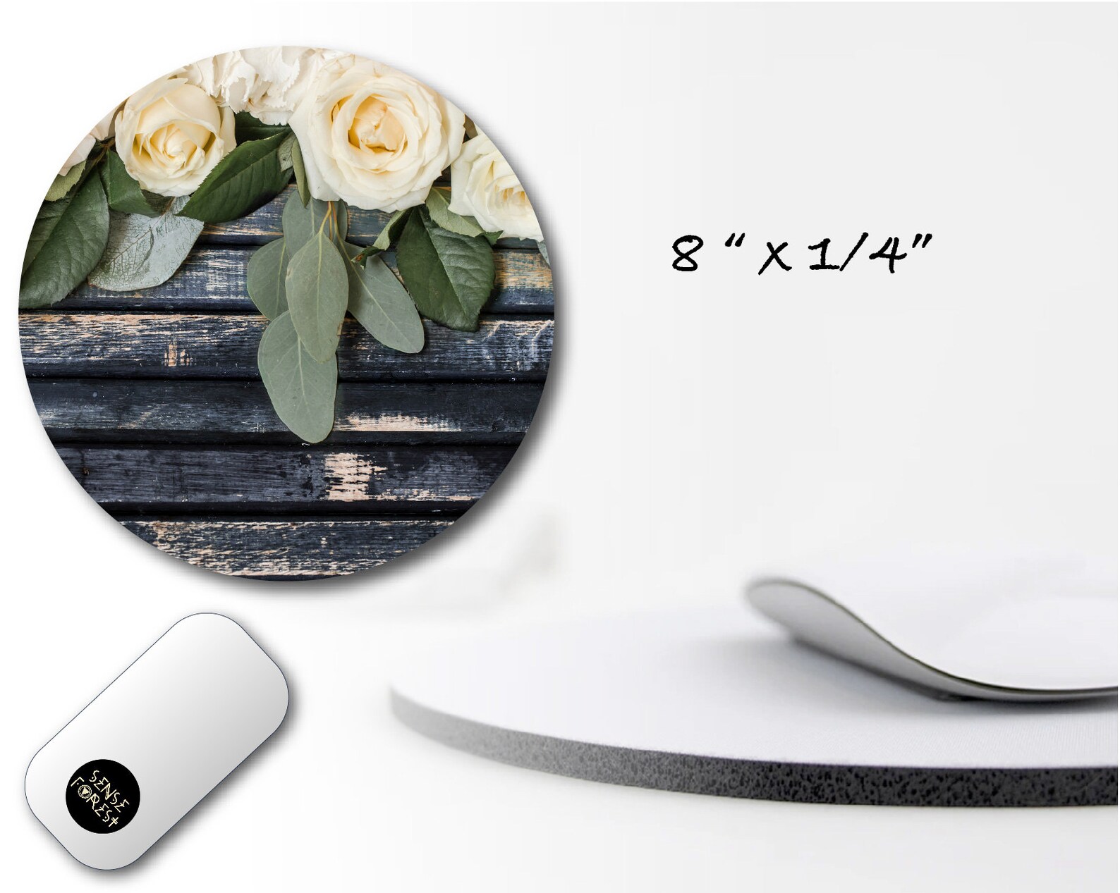 Estilo de granja de madera rústica con alfombra de escritorio | Etsy