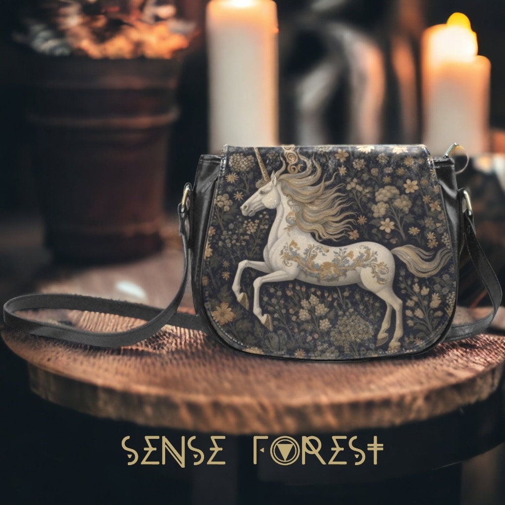 Unicorn Leather Bag Etsy Canada