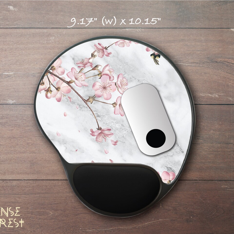 Kawaii Japanese Wrist Rest Mouse Pad sold by AhmeMagdy SKU 22189244