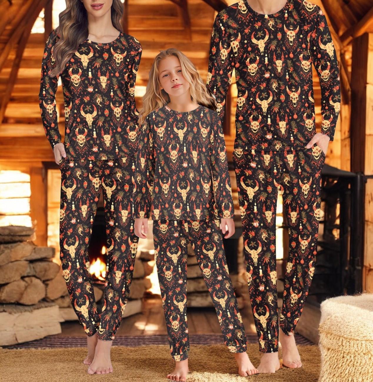 Long John Christmas Pajamas Etsy