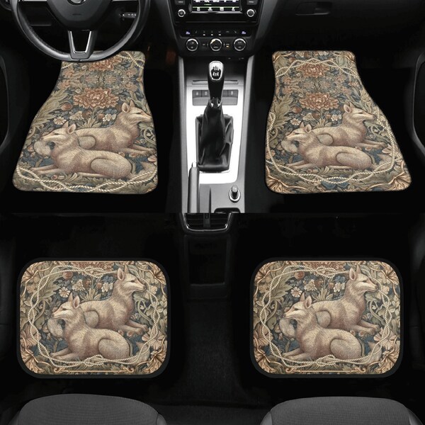 Fox Floor Mats Etsy