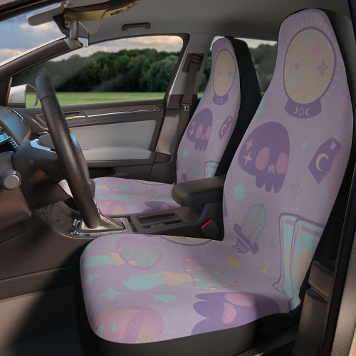Kawaii Pastel Goth Car Seat Covers Cute Bats Baby Witch - Decorative Baby Car Seat Covers Kawaii Pastel Goth Car Seat Covers Cute Bats Baby Witch - Decorative Baby Car Seat Covers
