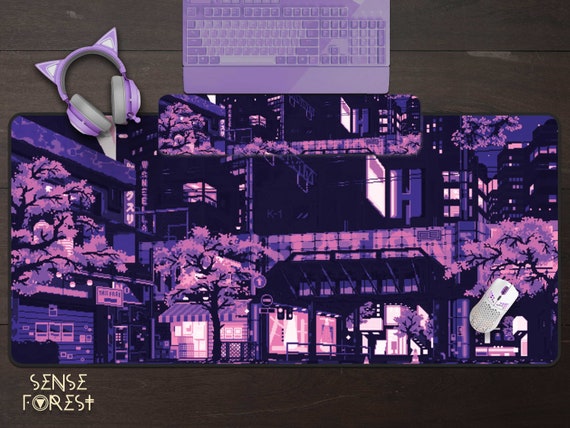 Purple Tokyo Desk Mat Xxl Japanese Street Mousepad SAKURA - Etsy Hong Kong Purple Tokyo Desk Mat Xxl Japanese Street Mousepad SAKURA - Etsy Hong Kong