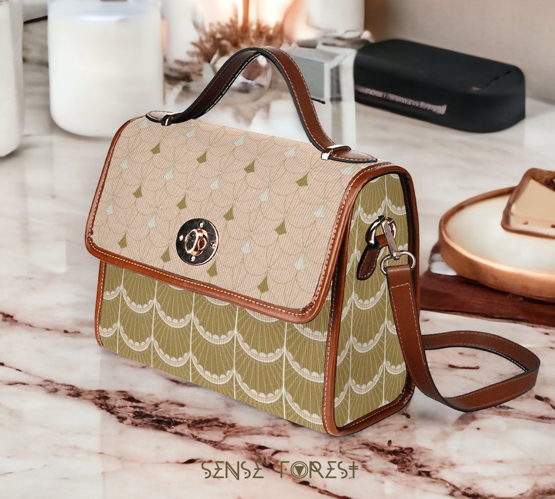 Sac à Main En Toile Pour Femmes, Sac à Bandoulière Floral Colibri