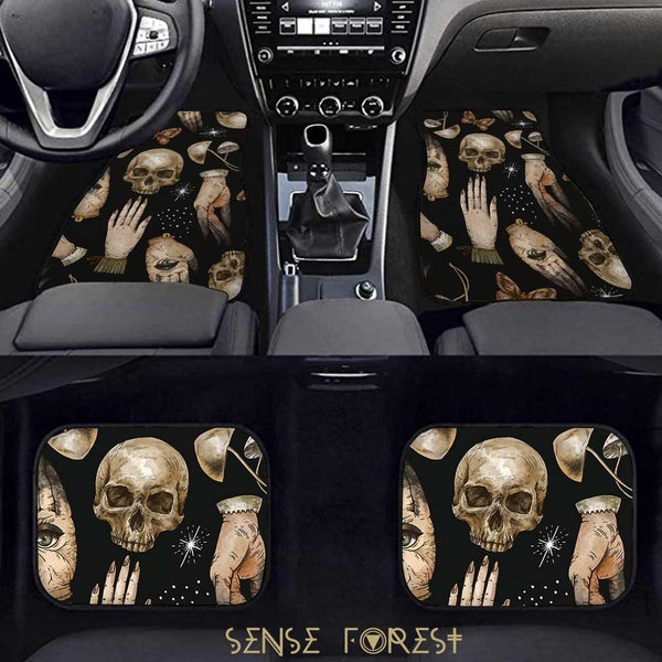 Goth Floor Mat Car Etsy
