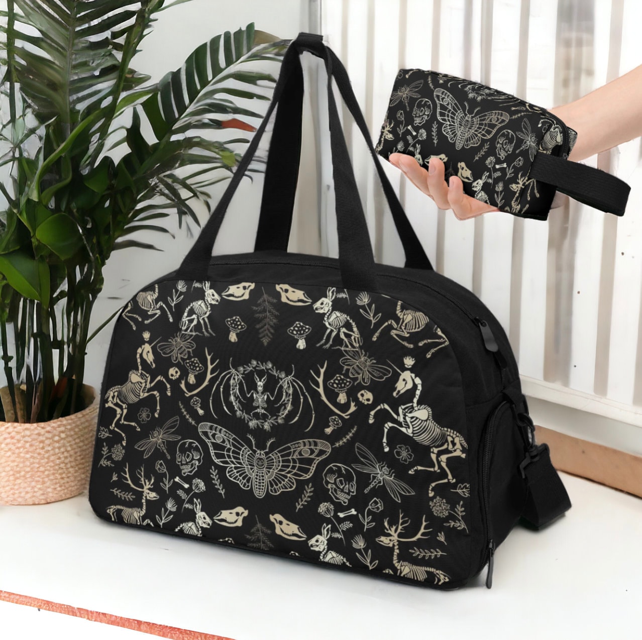 Gothic weekend bag Etsy