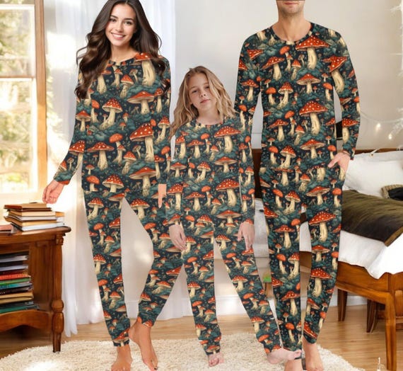 Mushroom pjs sale