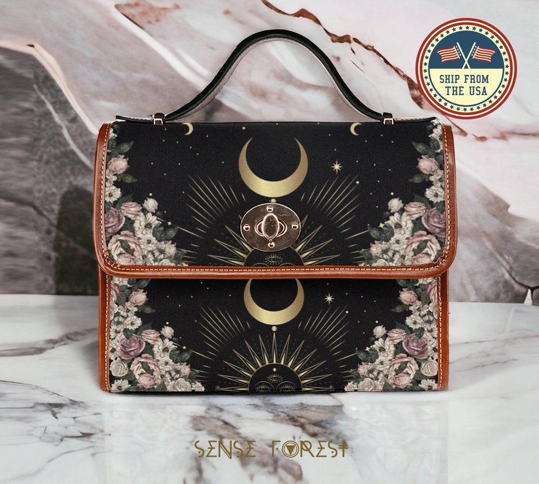 Vegan Leather Half Moon Crossbody Bags By Lisa Angel