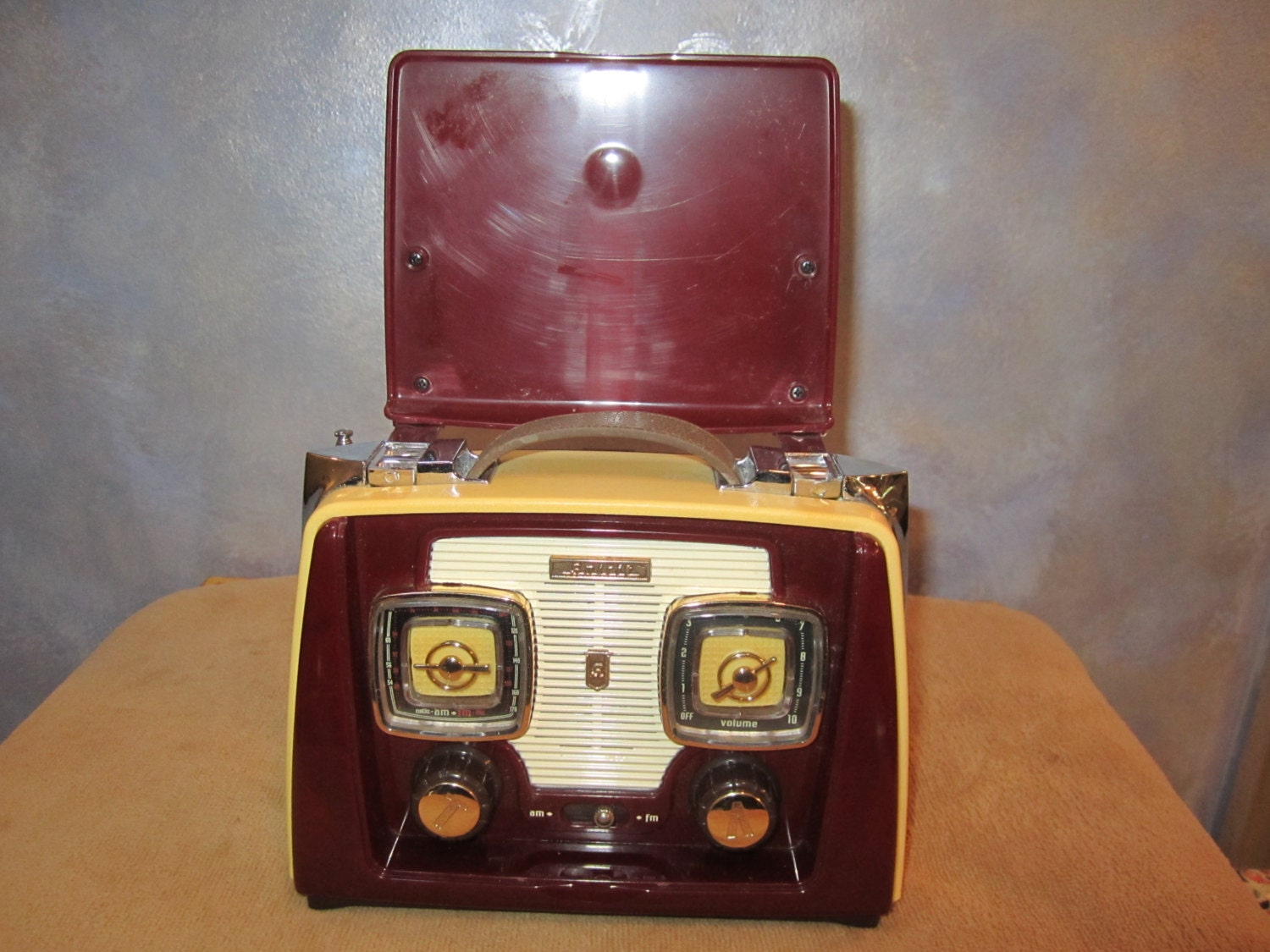 Retro SPIRIT TRANSATLANTIC Novelty AMFM Radio The Traveling Etsy