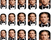 DISCOUNTED PRICE - Ryan Gosling Nail Art Decals