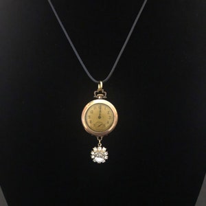 Vintage Watch Pendant