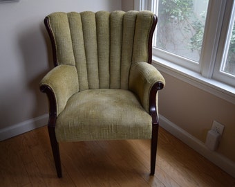 upholstered chairs etsy