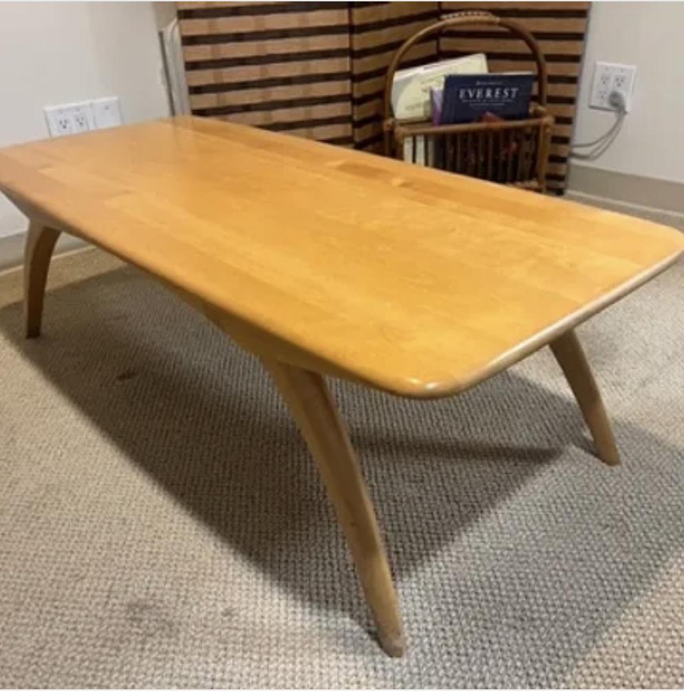 Heywood Wakefield Table - Etsy Heywood Wakefield Table - Etsy