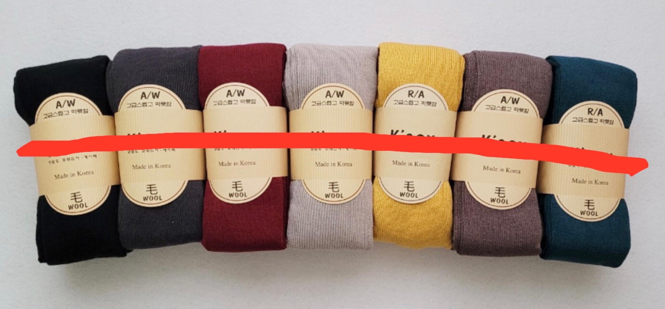 Premium quality wool Winter tights/made in Korea/holidays/gift/warm/seasonal