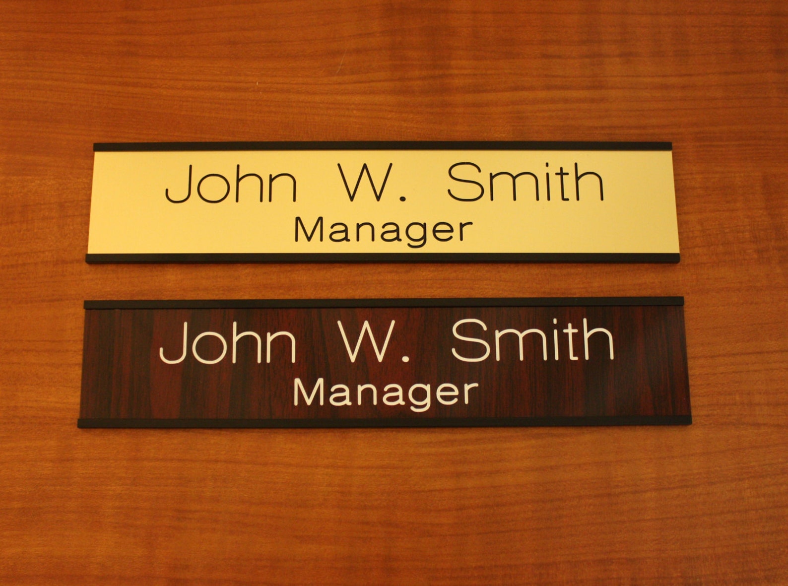 CUSTOM ENGAVED 2 X 8 Door Wall Name Plate With Etsy