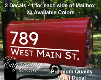 Mailbox Decal