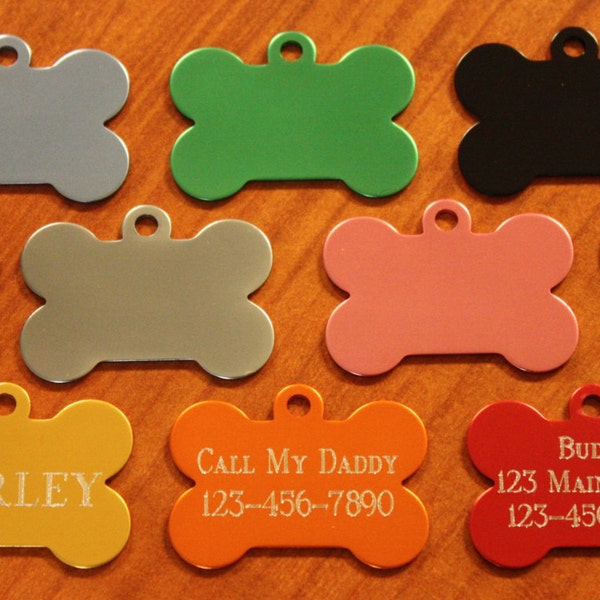 PET SUPPLIES Quality Custom Engraved Dog Tag Pet ID With Free Shipping  (**Buy 3 Get 1 free!!**)