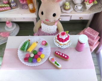 Miniature 1/12 ème ou sylvanians jolie Farandole de gourmandises